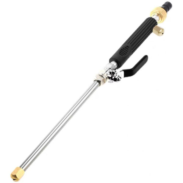 Superseller - High Pressure Power Washing Wand Car Pressure Washer Gun Sprayer Gun 2 Type Jet Nozzle, Black - Black