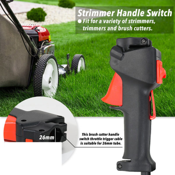 Superseller - Lawn Mower Parts Switches Trimmer Brush Cutter Handle Switch Throttle Trigger Cable Accessories