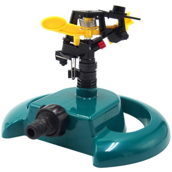 Superseller - Sprinkler Disc Watering Base Plastic Automatic Water Sprinklers for Lawn, Fish Pond, Garden 360°Rotation