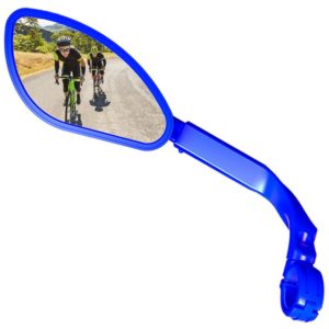 Superseller - Telescopic Bicycle Rear Flat Mirror 360 Degree Rotatable Bike Handlebar Side Rear View Mirror for mtb Road Bike