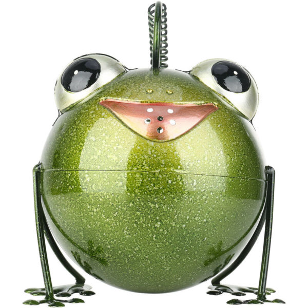 Superseller - Tooarts Cartoon Frog Watering Pot Iron Animal Watering Can Garden Sprinkle Kettle Fairy Garden Decoration Children diy Gardening Green