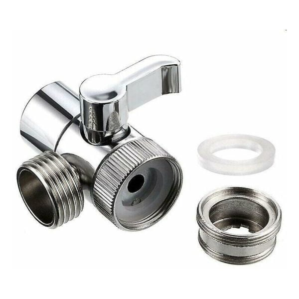 Switch Faucet Adapter Connector Three Way Valve for Shower Head Diverter Home Bathroom Shower Faucets Water Separator