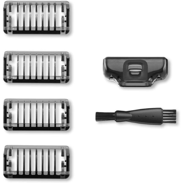Swyeoot - Oneblade Comb Guide Comb For Philips OneBlade & OneBlade Pro, QP2530,QP2630, QP6620, QP6520, Facial Hair Trimmers Beard Blades 4 Pcs/Set