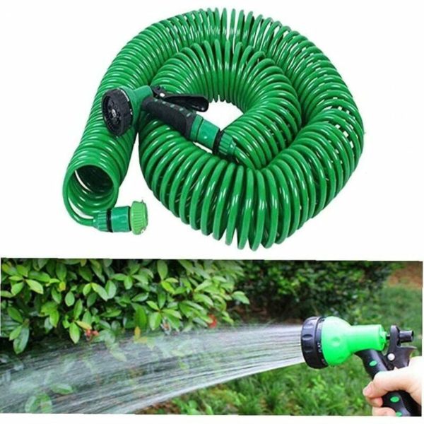 Telescopic Garden Hose Expandable Spiral EVA Hose 30m Pipe for Patio Garden Cleaning