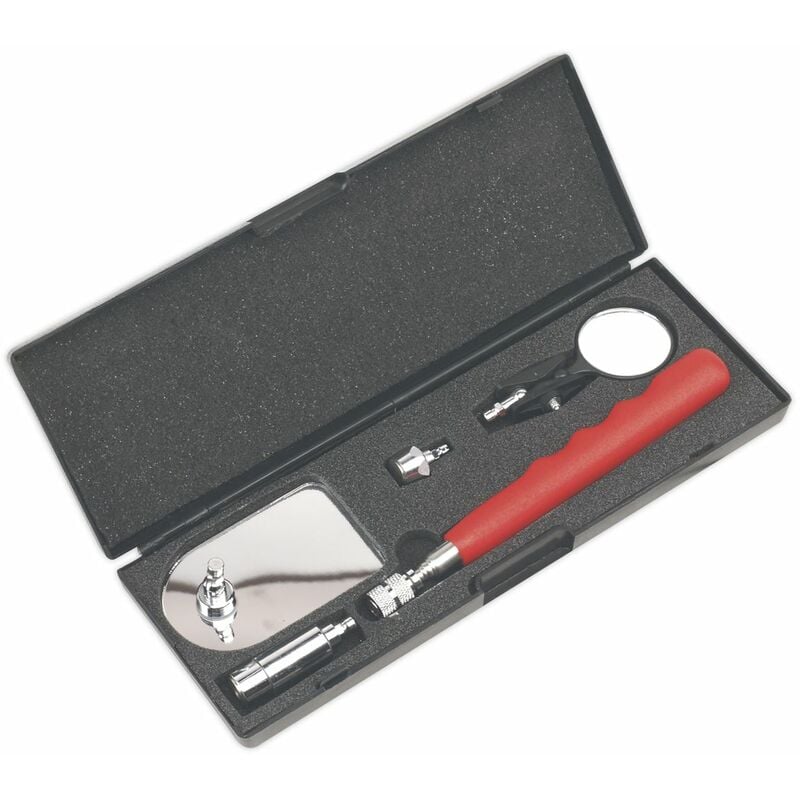 Telescopic Magnetic Pick-Up & Inspection Tool Kit 5pc AK6521 – Sealey