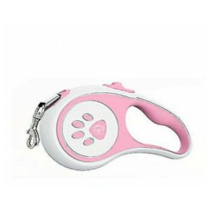 Telescopic Pet Traction Rope, Pink