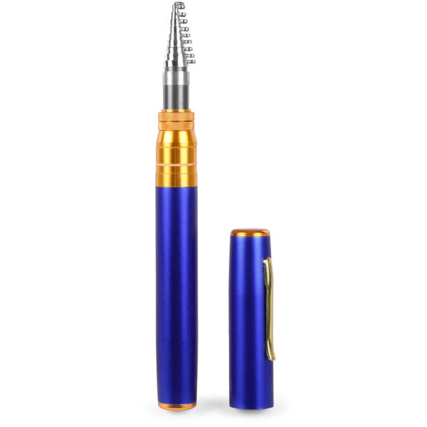 Telescopic Pocket Pen Fishing Rod Mini Fishing Pole Fishing Accessories, Blue 2.1m - Blue 2.1m