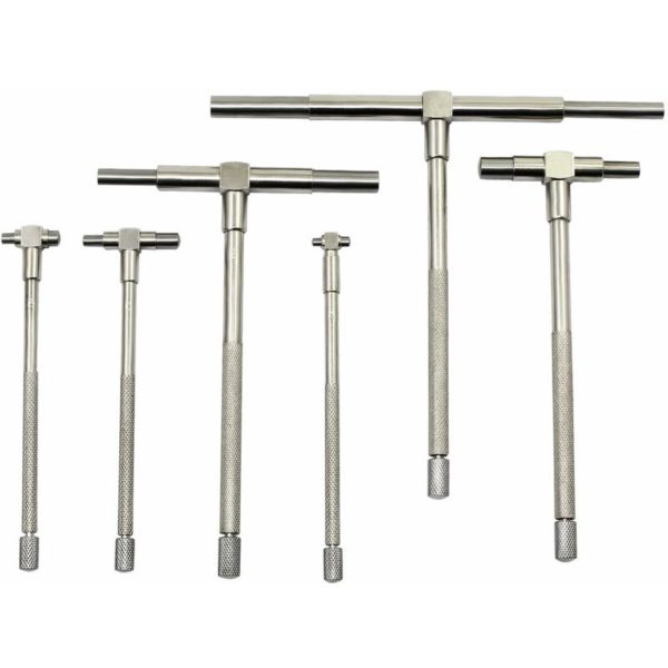 Telescopic gauge, 8-150 mm internal gauge set, 6 pieces