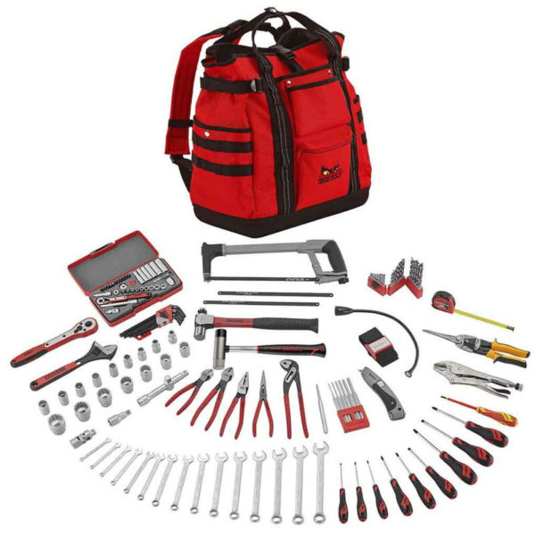 Teng TC144E Backpack Tool Kit (144 Pieces)