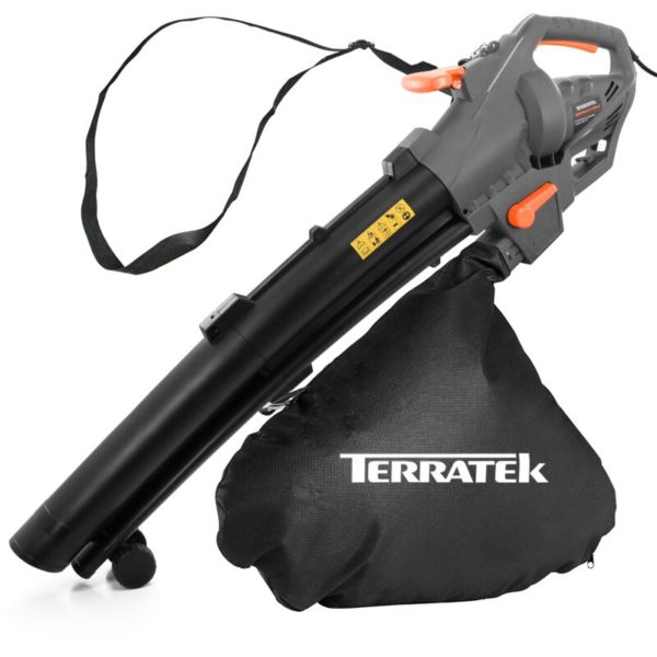 Terratek Electric Leaf Blower Garden Vacuum And Shredder 3000w Garden Equipment Review
