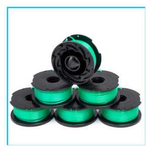 The 6 pack trimmer replaces the black + decker lawn mower accessories