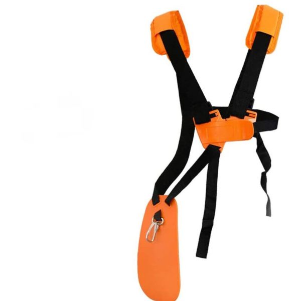 Thsinde - Double Shoulder Crossbody-Harness Mower with Durable Nylon Belt Adjuestable for Brushcutter or Gardenning