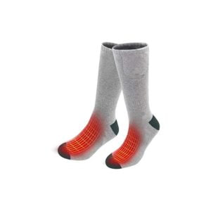 Thsinde - Heated Socks, Electric Rechargeable Warm Thermal Socks for Men Women Camping Foot Warmer for Riding, Skiing, Motorcycling, Shoveling Snow.