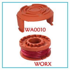 Thsinde - Mowing cable spool cover, suitable for replacement of Wackers worx lawn mower (spool + cover)