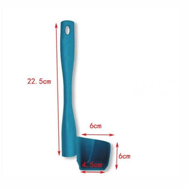 Thsinde - Rotary Spatula forKitchen Removing Multi-function Spatula Kitchen Rotary Tool 2pcs(Blue, White)