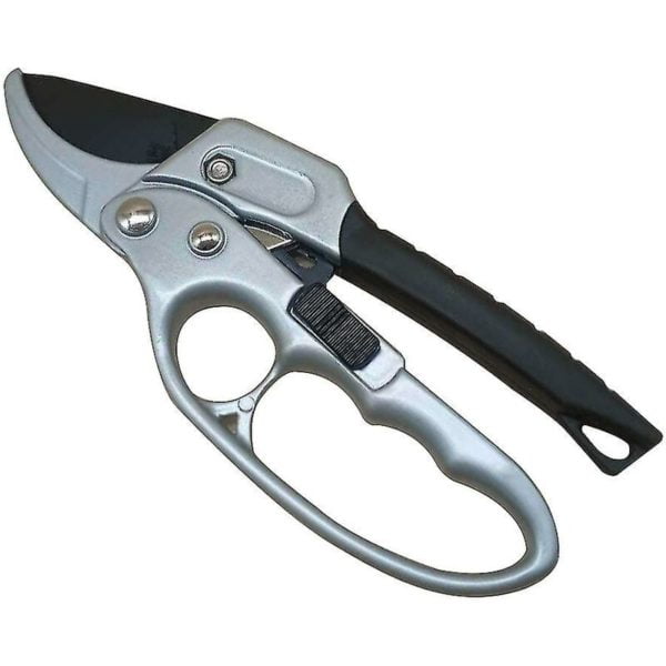 Thsinde - Ssdlv Ratchet Anvil Hand Pruning Shears With Non-slip Ergonomics Handle Garden Tree Clippers