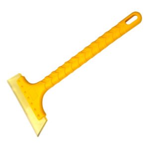 Thsinde - Windscreen Ice Scraper with Grip, Winter Snow Removal Automobile Snow Shovel Tools yellow