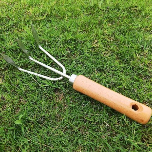 Thsinde - garden Rake Claw Rake Or Cultivator Rake Stainless Steel Hand Tool 3 Claws