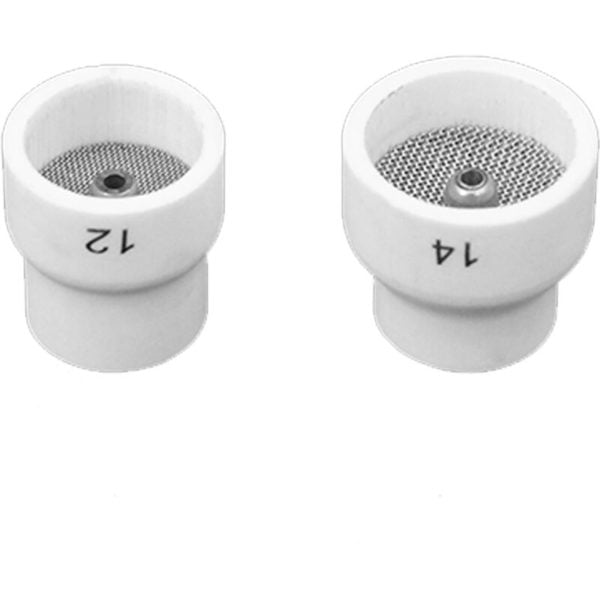 Tig Welding Torch Nozzle Rings Covers Gases Lens Glass Ceramic Cup Kit Welding Cup For WP9/17/18/20/25/26 Welding Accessories Tool Kit Ceramic
