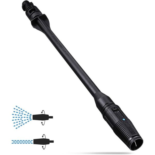 Tinor - Pressure Washer Lance, 150Bar Lance Attachment for Karcher k2 k3 k4 k5 k6 k7 Pressure Washer Attachment with Adjustable Nozzle