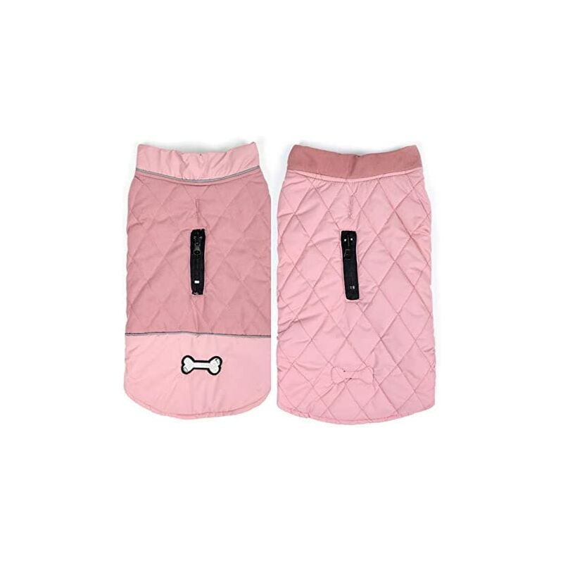 Tinor - Waterproof Dog Coat Winter Warm Jacket Vest,Windproof Snowsuit Dog Clothes Outfit Vest Pets Apparel for Small Medium Large Dogs with Harness