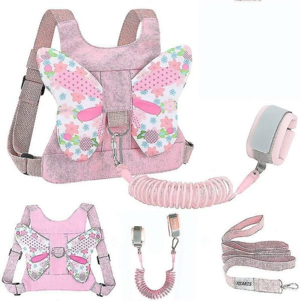 Toddler Reins, Papillon 4 in 1 Toddler Reins, Baby Rein Harness