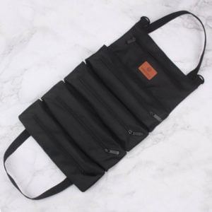 Tool Belt Pouch with Multi-Pocket Storage Organizer, Tape Pocket, Hammer Loop