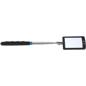Tool Mirror, led Lighted Flexible Telescoping Inspection Mirror, 360 Degree Swivel Extension Tool for Toolmakers Machinists Inspectors and Mechanics