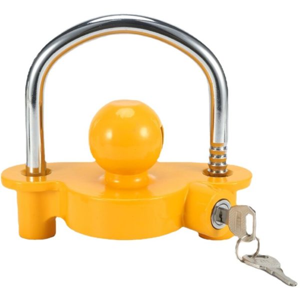 Trailer Lock, Pintle Lock, Trailer Pintle Lock, Trailer Pintle Lock, Trailer Tongue Lock, Adjustable, Heavy Duty Steel, Universal Size for 1-7/8, 2