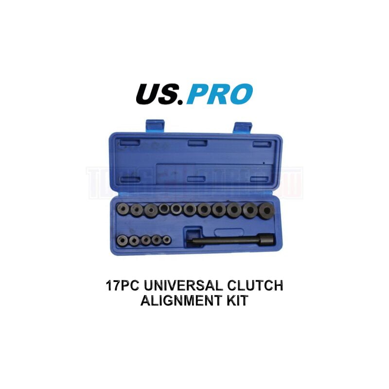 US PRO Tools17pc Clutch Alignment Kit Universal Fitting Car Service Tools 6268