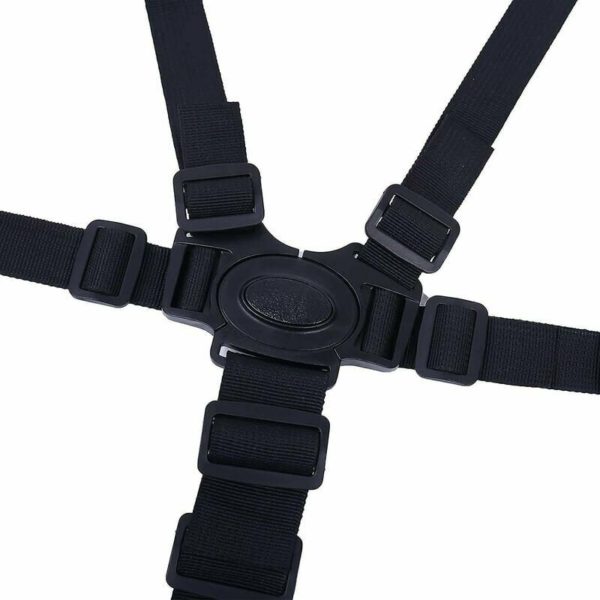 Universal 5 Point Harness Straps, Adjustable For High Chair -