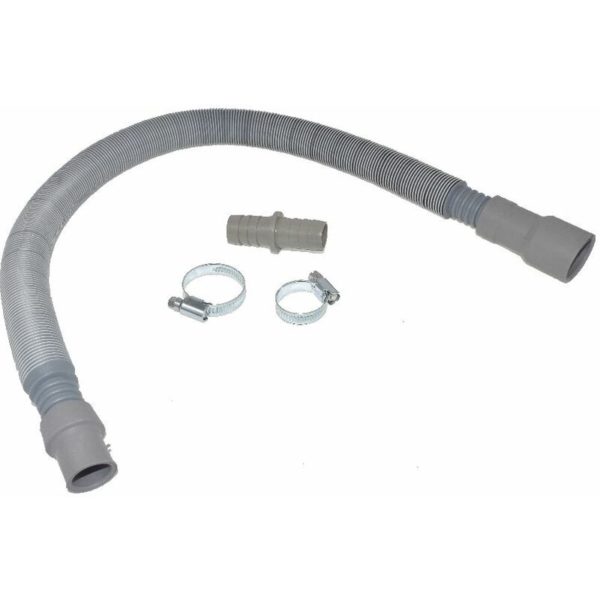 Universal Washing Machine Dishwasher Drain Outlet Hose Extension Kit 0.7-2.0 Meter Length