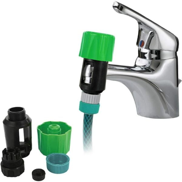 Universal Water Faucet for Garden Hose Hose Connector Adapter Quick ...