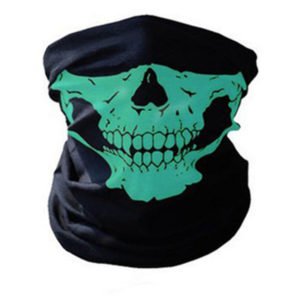 Unseamed Multifunctional Headband Skull Bandana Helmet Neck Face Mask Thermal Scarf Halloween Props