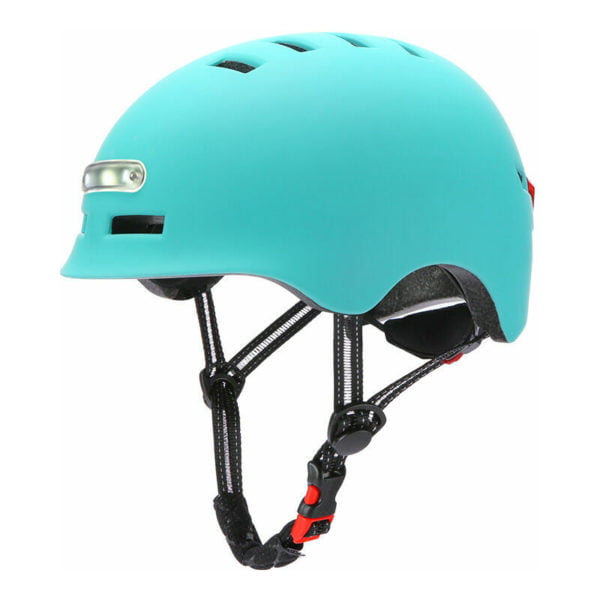 Urban mobility warning light helmet Helmet for electric scooters, urban bikes, rollerblades and skateboards Ultra-light design Multi-position rear