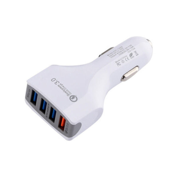 Usb Car Charger, 4 Port 9.6A 12V-24V Fast Fast Charge Cigarette Lighter usb Automobile Chargers for Samsung/iPhone/Xiaomi Redmi/POCO/Huawei/Oppo