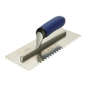 VIT102957 Professional Notched Adhesive Trowel 6mm Stainless Steel 11 x 4.1/2in - Vitrex