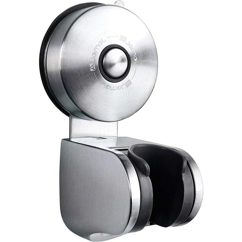 Vacuum Suction Cup Shower Head Holder-JOMOLA Nickel Adjustable Hand Shower Wall Mount.