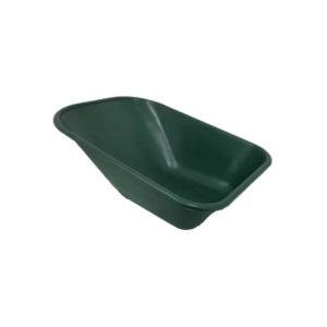 Viss - Plastic Wheelbarrow Replacement Body - Green - 110 Litres