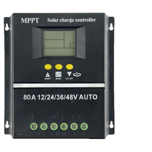 Voltage Automatic Identification Solar MPPT Controller LCD Display Off-grid System Electrical Power Generating Systems for Rechargeable Lithium