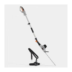 Vonhaus - Pole Hedge Trimmer - 500W Corded Electric Bush Cutter with Angle Adjustable Head, Telescopic Pole, Dual Support Harness, Foam Grip Handle
