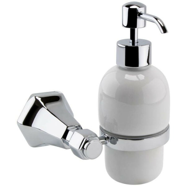 Washington Ceramic Soap Dispenser - Chrome - Chrome - RAK