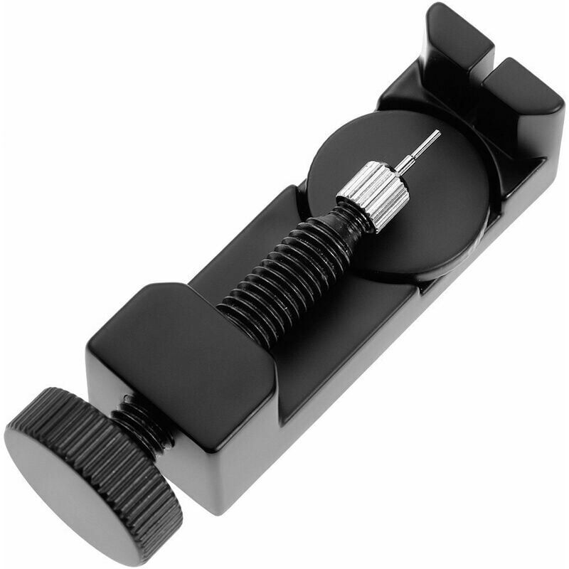 Watch Repair Kits and Tools Strap Link Pin Remover Pin Remover Watch Band Tool Repair Kit for Watchmakers with 3 Extra Pins - Black