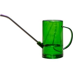 Watering Can for Indoor Plants with Long Spout Stainless Steel, 1 Liter - Easy Measurable Scale - Modern - Houseplants/Succulents/Flowers/Outside