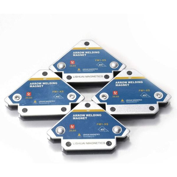 Welder Magnet Magnetic Welding Positioner 4pcs 45� 90� 135� Multi-angle Ferrite Auxiliary Locating Tools