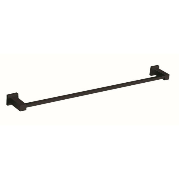 Wholesale Domestic - rak Cubis Black Towel Rail - RAKCUB9910B - Black