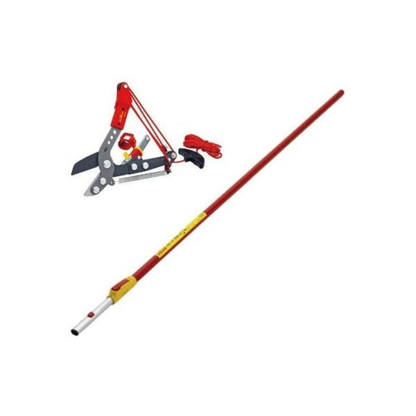 Wolf Garten Adjustable Anvil Tree Loppers RCVM Garden & ZMV4 Telescopic Handle