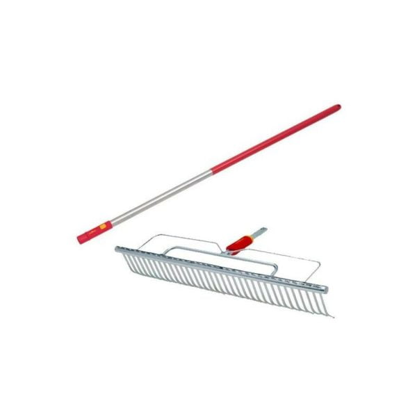 Wolf-garten - Wolf Garten Multi Change Longspan Wide Rake uhm 58cm & ZMI15 142cm 1.42m Handle