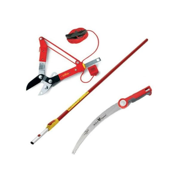 Wolf-garten - Wolf Garten Telescopic Handle ZMV4 Multi Change rcm Loppers PC370MS Pruning Saw