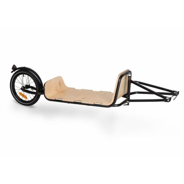klarfit Companion Chaser Bicycle Trailer Trailing 30 kg 16" Multiplex Birch